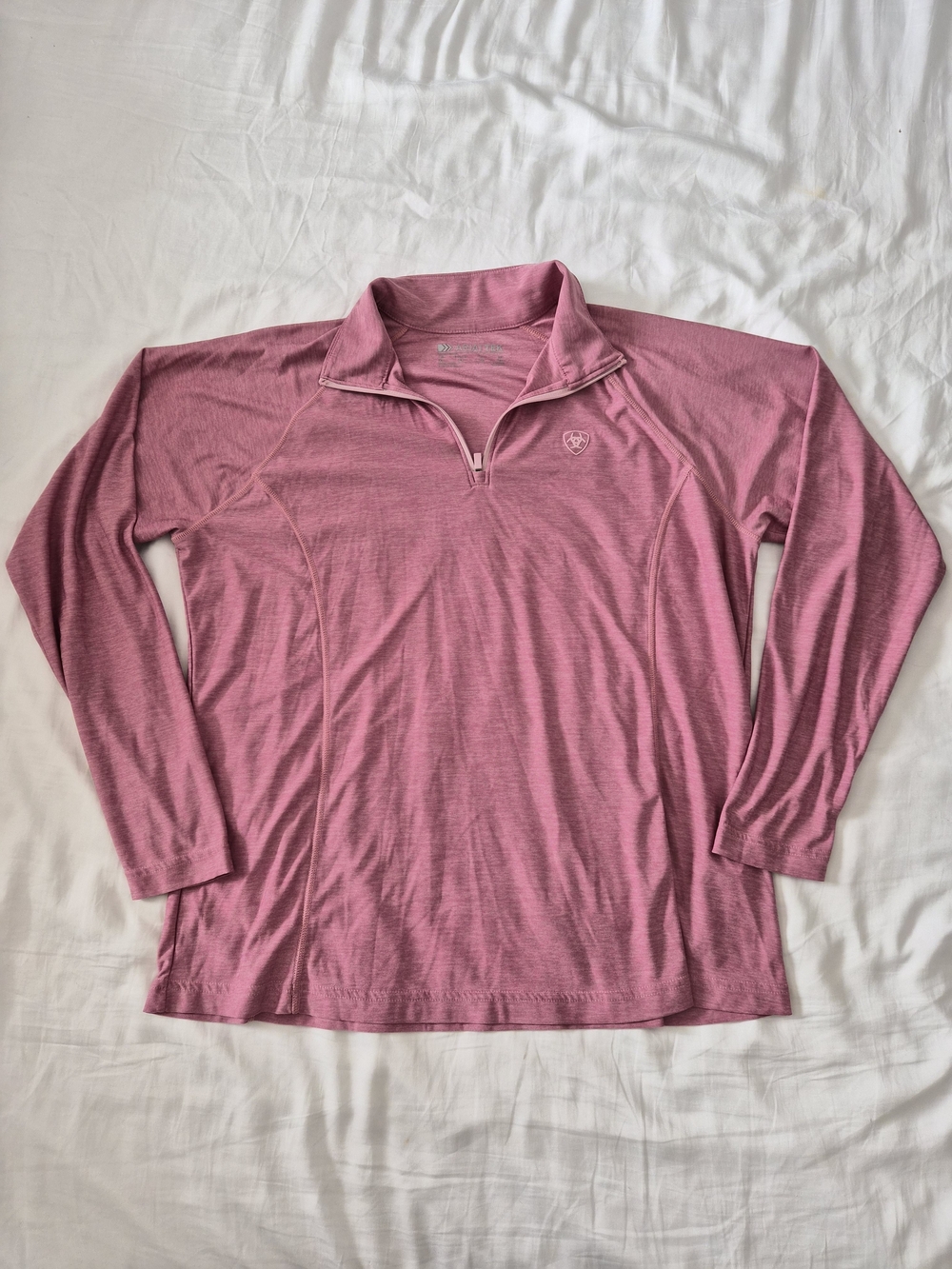 Ariat Women's Dusty Rose Quarter-Zip Pullover